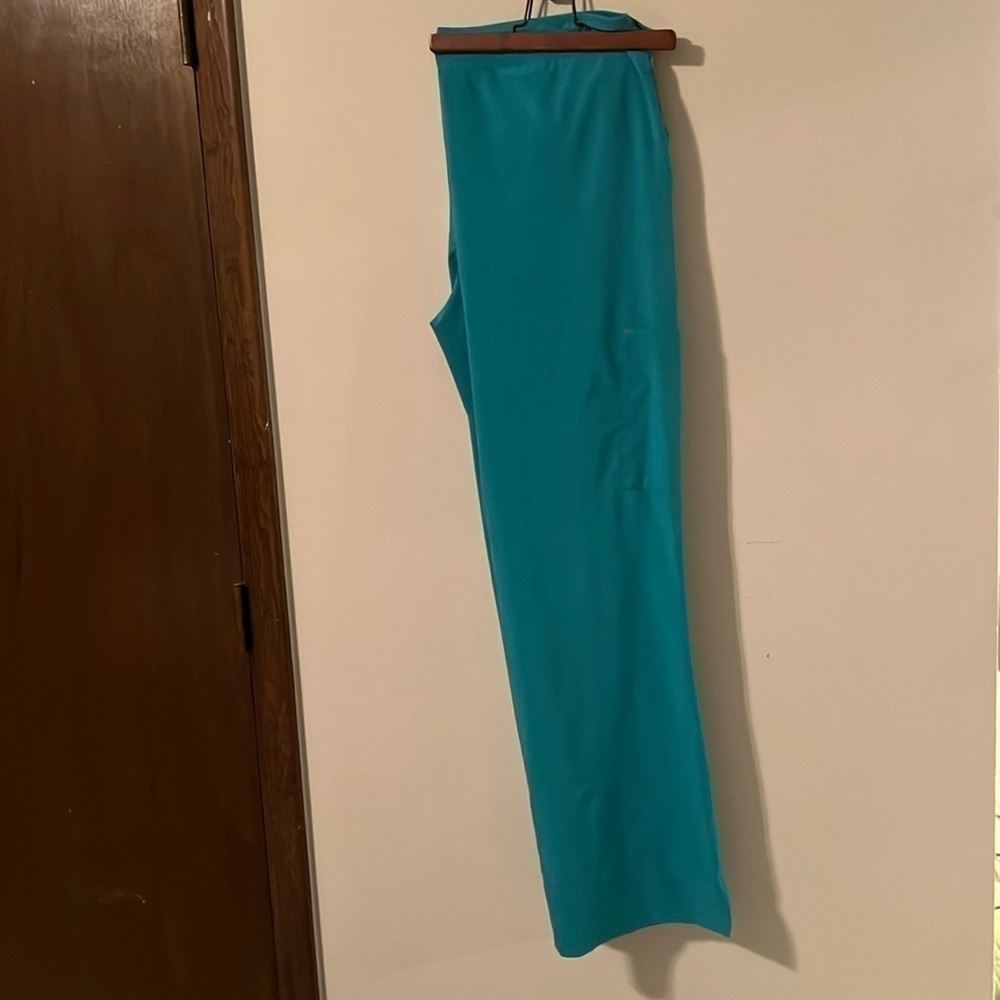 Smitten Teal Scrub Pants